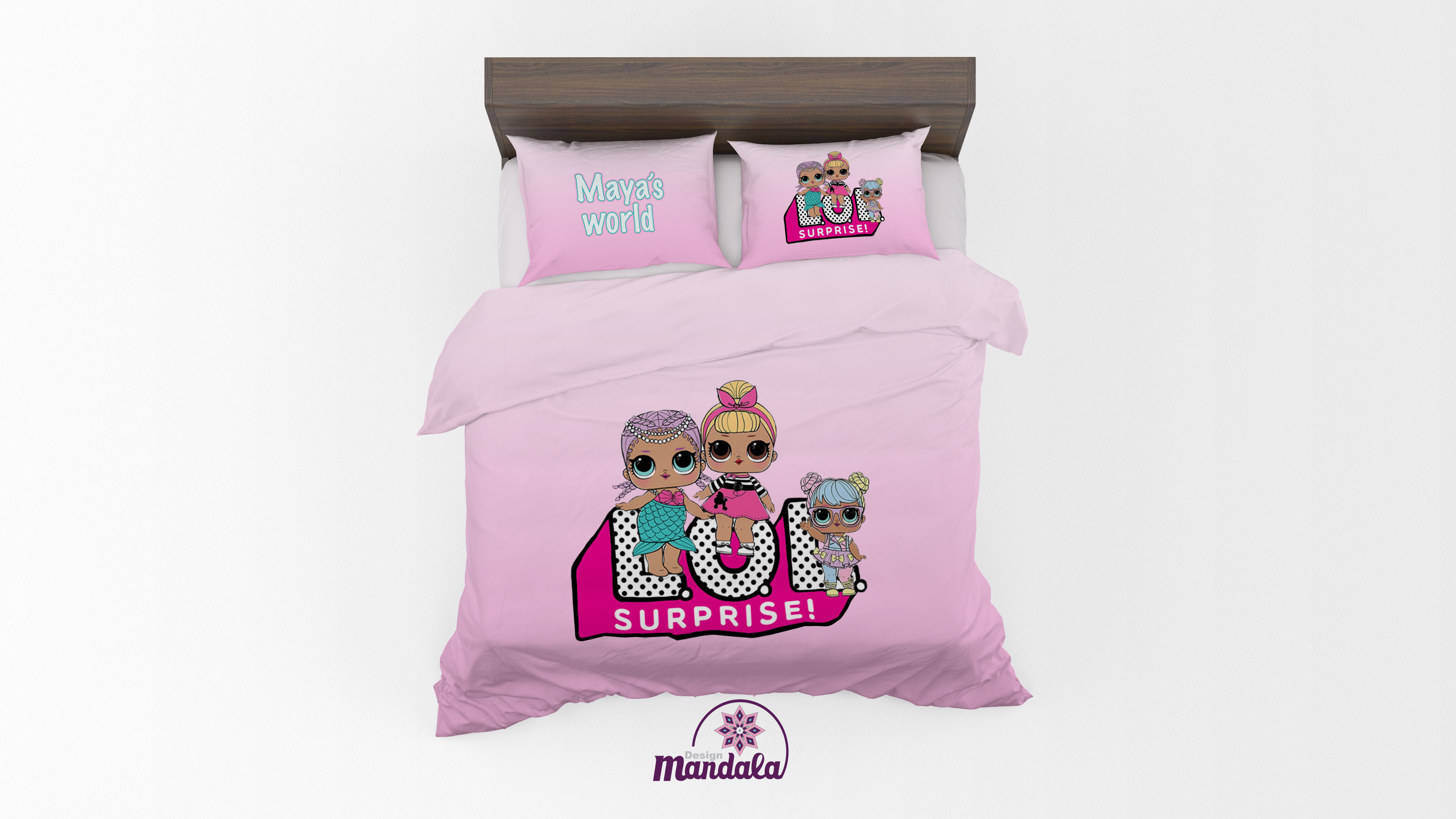 Kids single duvet – Custom Print