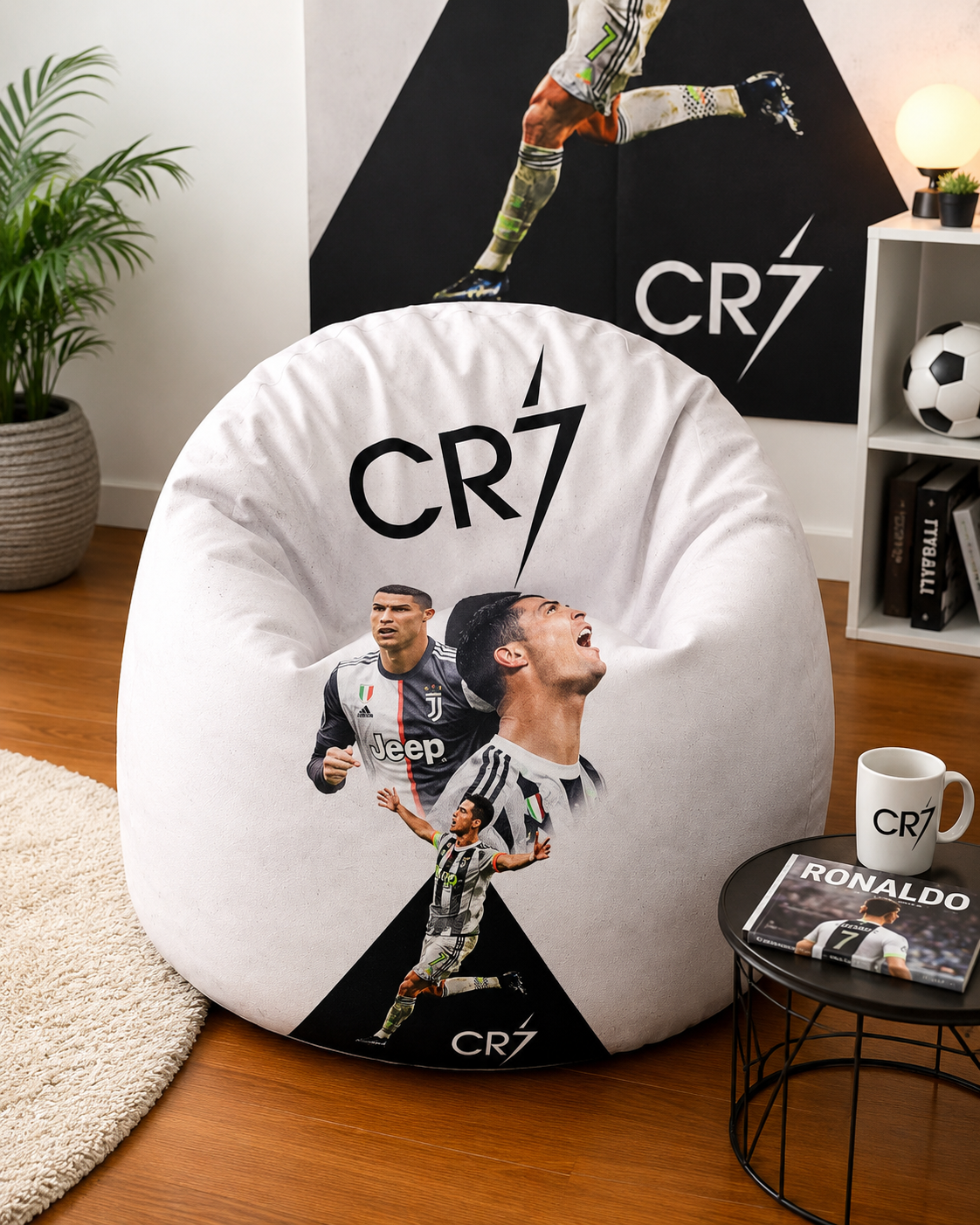 round bean bag 